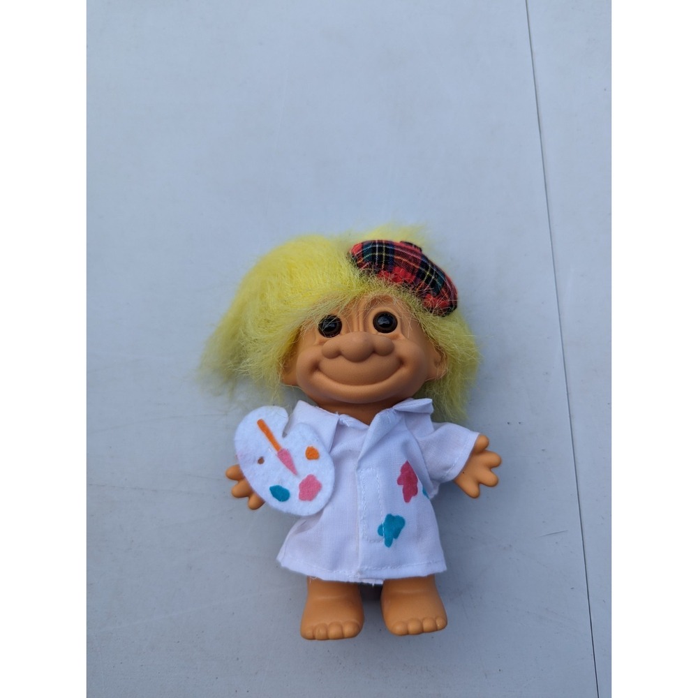 Vintage Original Russ Painter Troll‎ Doll
